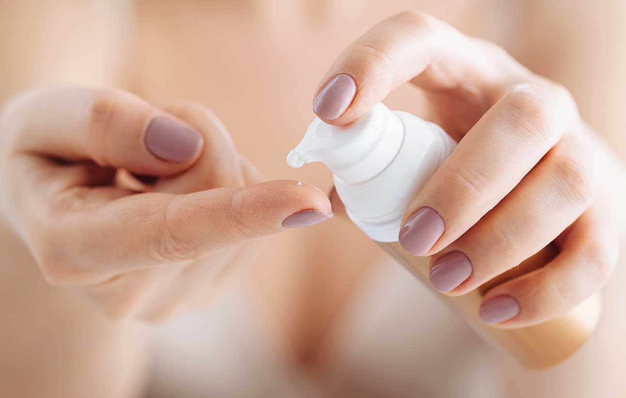 Woman Hands Applying Moisturizing Cream To Her Skin Albuquerque