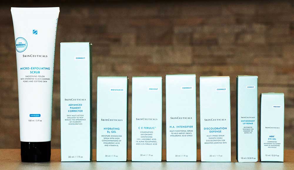 SkinCeuticals products at Albuquerque Dermatology Associates